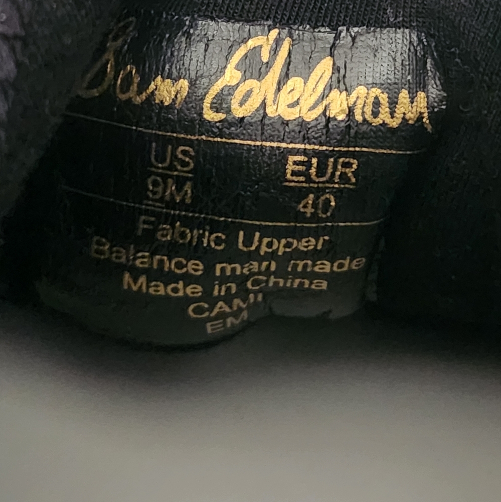 Sam Edelman/ Black & White Sneakers - Picture 6 of 6